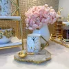 Inspire Me! Home Decor Glass Mug With Gold Pomegranate Handle And Silver Metal Base Outlet