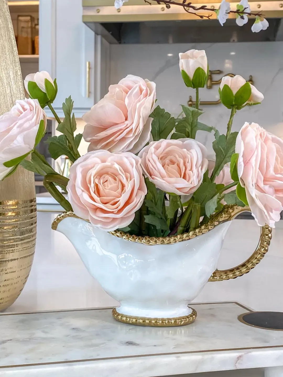 Inspire Me! Home Decor Glass Textured Square Soup Bowls With Gold Trim Best