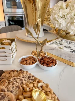 Inspire Me! Home Decor Glittered Gold Maple Leaf Garland Discount