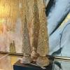 Inspire Me! Home Decor Glittered Rose Gold Pick New
