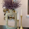Inspire Me! Home Decor Gold Abstract Decorative Vase Online