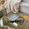 Inspire Me! Home Decor Gold Abstract Floral Tabletop Decor (3 Sizes) New