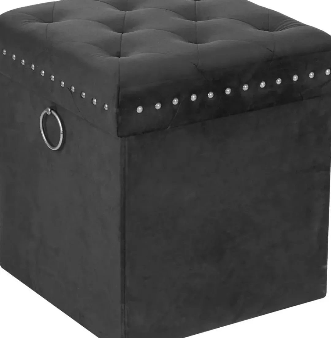 Inspire Me! Home Decor Gold Anastasia Storage Ottoman (4 Colors) Sale