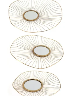 Inspire Me! Home Decor Gold And Black Loop Wall Decor Outlet