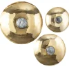 Inspire Me! Home Decor Gold And Ivory Detailed Wall Art Fashion