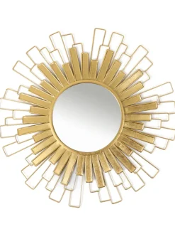 Inspire Me! Home Decor Gold And Silver Metal Flower Field Wall Art Clearance