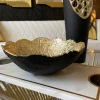 Inspire Me! Home Decor Gold And Colorful Glass Vase Clearance