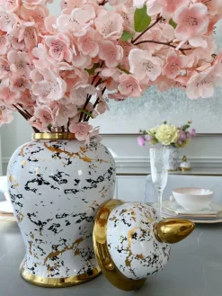 Inspire Me! Home Decor Gold And Matte Black Bowl W/ Textured Finish Discount