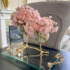 Inspire Me! Home Decor Gold And White Twist Vase (2 Sizes) Outlet