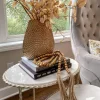Inspire Me! Home Decor Gold And White Scalloped Tray Outlet
