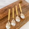 Inspire Me! Home Decor Gold Apple Honey Jar With Spoon Best
