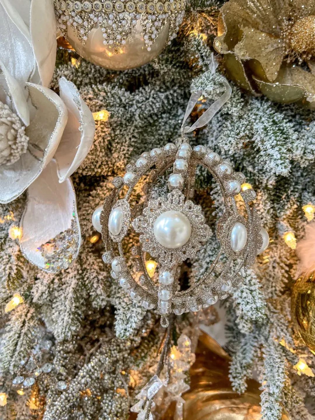 Inspire Me! Home Decor Gold Beaded Tassel Garland Outlet