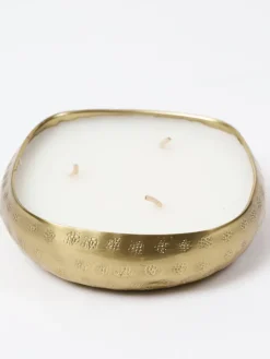 Inspire Me! Home Decor Gold Bead Detailed Candleholder (3 Sizes) Discount