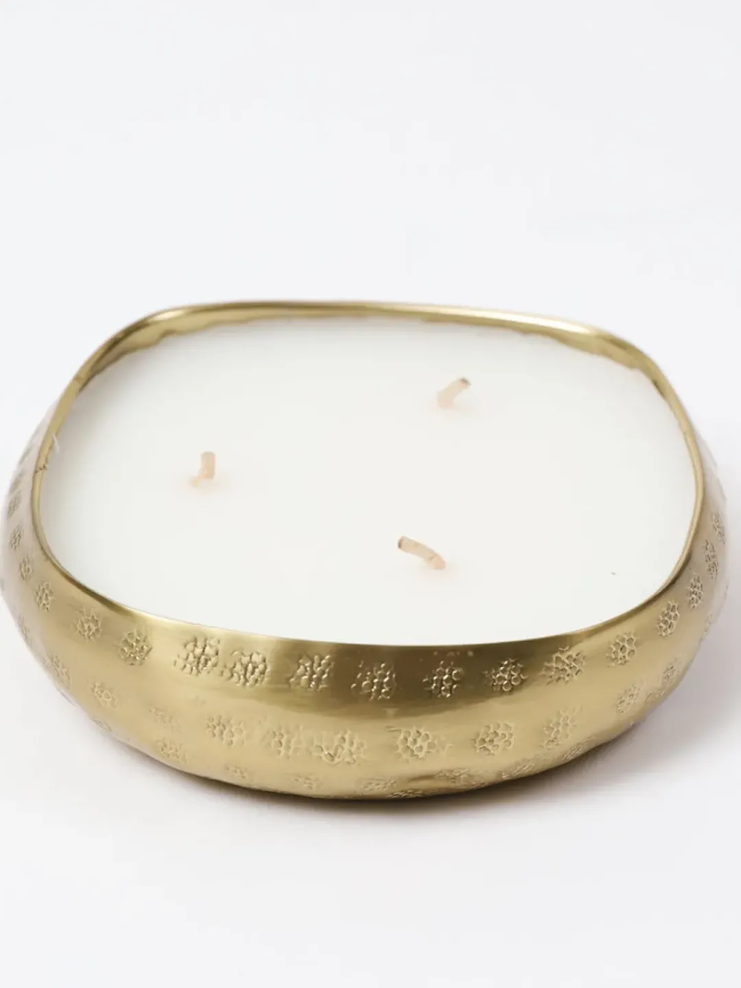 Inspire Me! Home Decor Gold Bead Detailed Candleholder (3 Sizes) Discount
