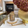 Inspire Me! Home Decor Gold Bead Floor Candle Stick (3 Sizes) Online