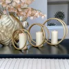 Inspire Me! Home Decor Gold Bordered Round Marble Coasters Outlet