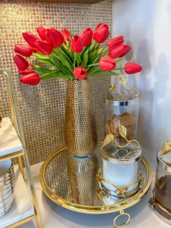 Inspire Me! Home Decor Gold Brushed Vase (2 Sizes) Online
