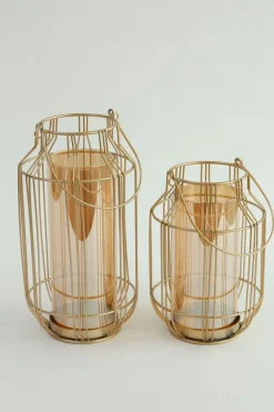 Inspire Me! Home Decor Gold Candle Tray (2 Sizes) Online