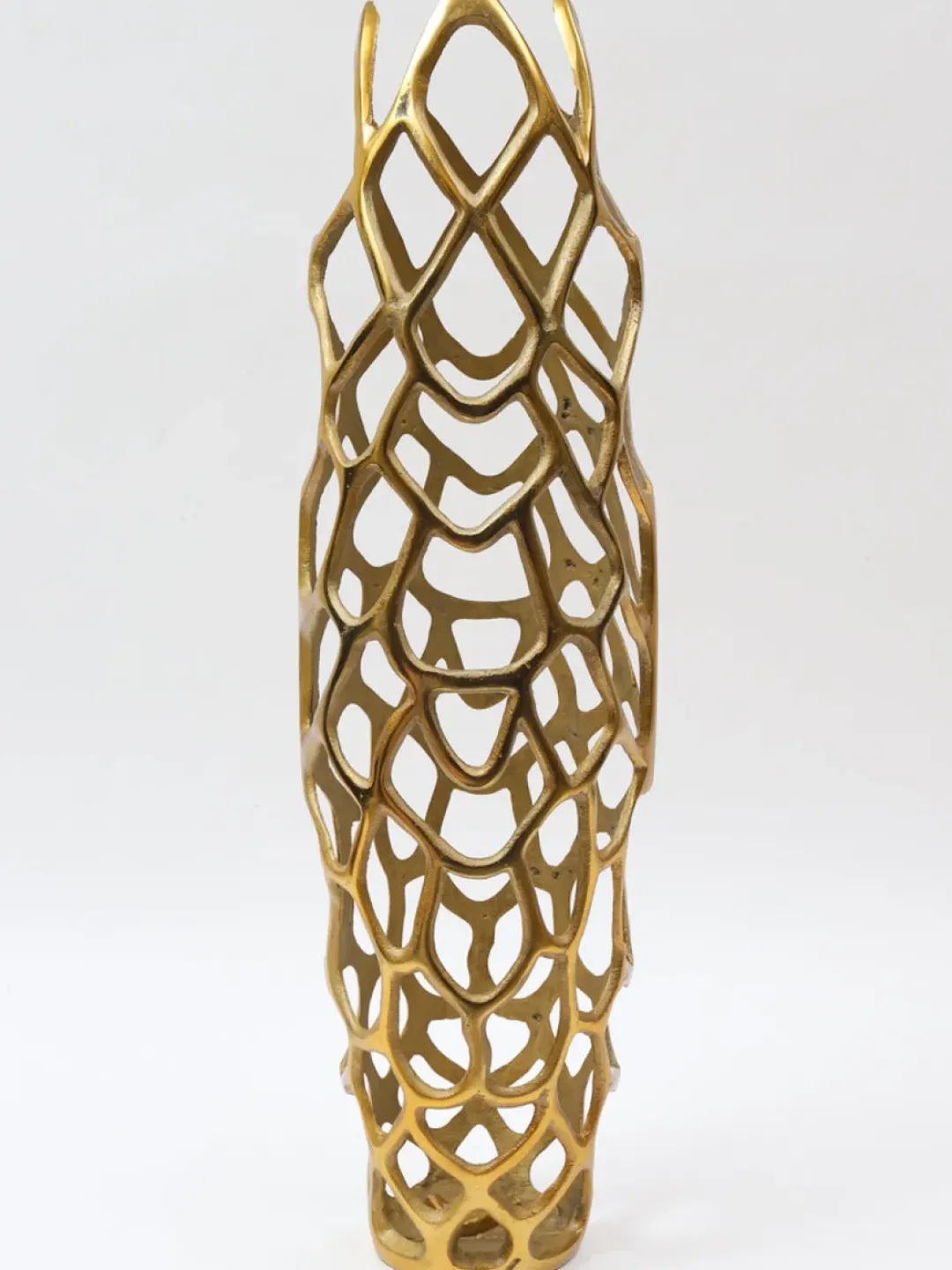 Inspire Me! Home Decor Gold Cascading Floral And White Vase Hot