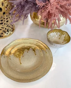 Inspire Me! Home Decor Gold Chain Salad Servers Sale