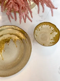 Inspire Me! Home Decor Gold Chain Salad Servers Sale