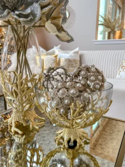 Inspire Me! Home Decor Gold Christmas Tree Candle (2 Sizes) Sale