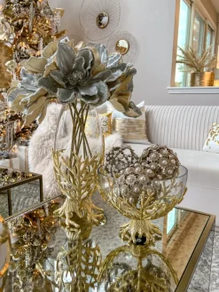 Inspire Me! Home Decor Gold Christmas Tree Candle (2 Sizes) Sale