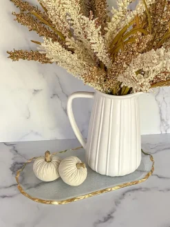 Inspire Me! Home Decor Gold Contemporary Floor Vase Fashion