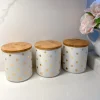 Inspire Me! Home Decor Gold Curry Leaf Canister (3 Sizes) Best