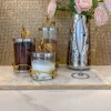 Inspire Me! Home Decor Gold Detailed Pedestal Cake Stand Online