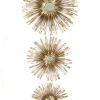 Inspire Me! Home Decor Gold Disk W/ Grey Natural Stone Wall Decor, Set Of 3 WALL ART & MIRRORS Online