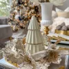 Inspire Me! Home Decor Gold Double Point Glittered Beaded Ornaments (2 Colors) Online