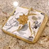 Inspire Me! Home Decor Gold Edged Marble Tray Clearance
