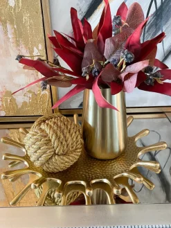 Inspire Me! Home Decor Golden Pebble Stone Vase Filler Online