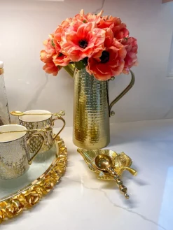 Inspire Me! Home Decor Gold Flower Petal Spoon Rest ( 2 Sizes ) Outlet