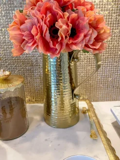 Inspire Me! Home Decor Gold Flower Petal Spoon Rest ( 2 Sizes ) Outlet