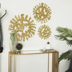 Inspire Me! Home Decor Gold Foil Sunburst Mirror Outlet