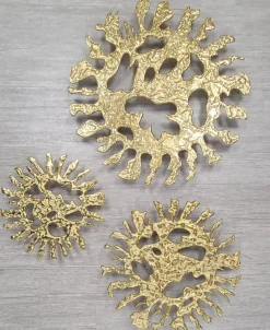 Inspire Me! Home Decor Gold Foil Sunburst Mirror Outlet