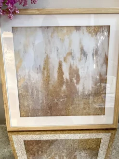 Inspire Me! Home Decor Gold Framed 2 Piece Art Set Sale