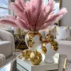 Inspire Me! Home Decor Gold Geode Base Pedestal Bowl Hot