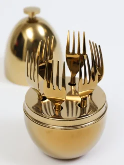Inspire Me! Home Decor Gold Gilded Beaded Spoon Hot