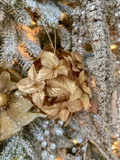 Inspire Me! Home Decor Gold Glitter Pearl Stem Sale