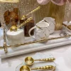 Inspire Me! Home Decor Gold Hammered Handle Spoons (Set Of 4) Online