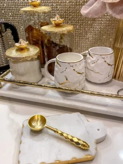 Inspire Me! Home Decor Gold Hammered Handle Spoons (Set Of 4) Online