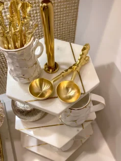 Inspire Me! Home Decor Gold Hammered Handle Spoons (Set Of 4) Online