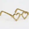Inspire Me! Home Decor Gold Heart Eyes Glasses Decorative Sculpture Best