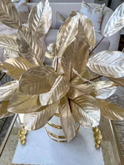 Inspire Me! Home Decor Gold Large Metallic Pearl Ornament/ Orb Best
