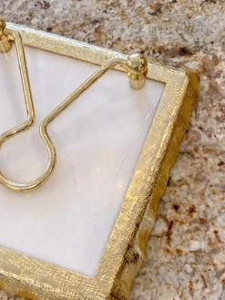 Inspire Me! Home Decor Gold Leaf Detailed Paper Towel Holder ( Available In 2 Sizes) Sale