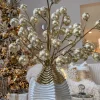 Inspire Me! Home Decor Gold Leaf Candle Wreath Best