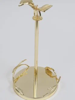 Inspire Me! Home Decor Gold Leaf Detailed Paper Towel Holder Online
